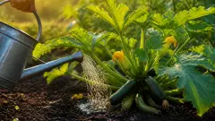 Courgettes en pleine canicule : cette astuce d'arrosage change tout