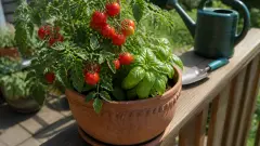 Potager en pot de fleurs : 6 légumes qui s'y plaisent