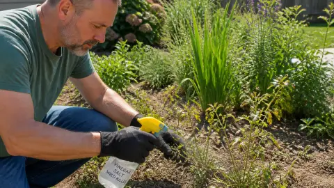Désherbant naturel vinaigre et sel : bonne idée ou danger pour le jardin ?