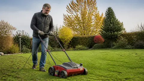 Quand scarifier une pelouse : saison, météo et hauteur idéale