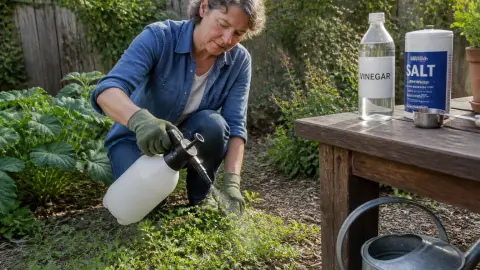 Désherbant naturel : la recette vraiment efficace sans abîmer le sol
