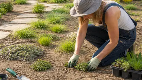 Plante couvre-sol résistante à la sécheresse : alternative au gazon ?