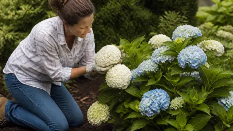 Hortensia blanc ou bleu : comment choisir selon son sol ?