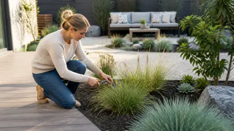 Jardin moderne : idées simples pour un extérieur propre et facile à entretenir
