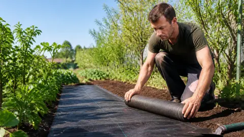 Toile de paillage : quand l’utiliser et quand l’éviter au jardin ?