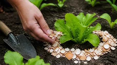 Coquilles d'œufs contre limaces : le geste qui sauve vos salades