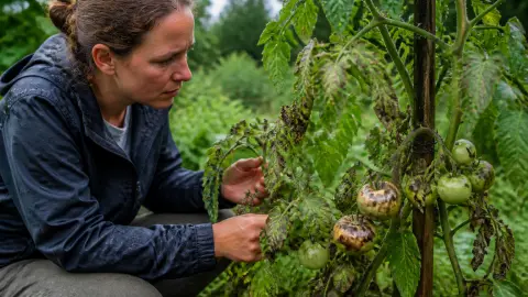Mildiou tomate : comment le reconnaître et limiter les dégâts ?