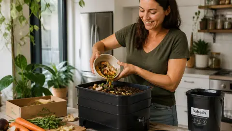 Composteur de cuisine : comment composter sans odeur en intérieur ?