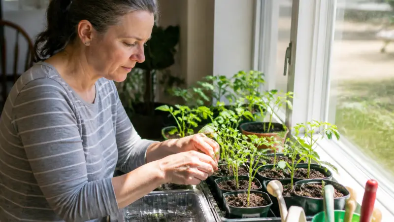 Semis de tomates : quand commencer et comment éviter les plants faibles ?