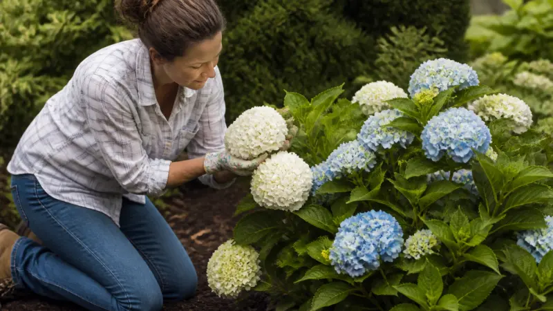 Hortensia blanc ou bleu : comment choisir selon son sol ?