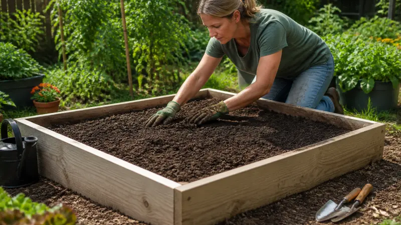 Carré potager : dimensions, emplacement et erreurs de débutant