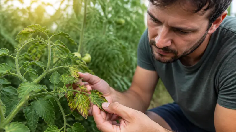 Maladie feuille tomate : identifier les symptômes en quelques minutes
