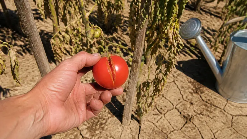Tomates éclatées : pourquoi l'heure d'arrosage est cruciale en canicule