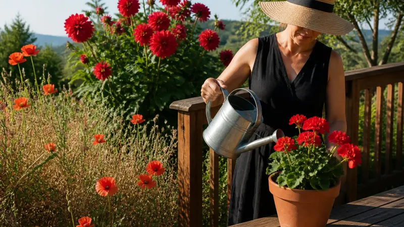 Fleurs rouges faciles : 8 variétés qui illuminent le jardin