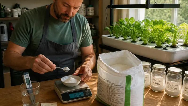 Engrais hydroponique maison : recette et mode d'emploi