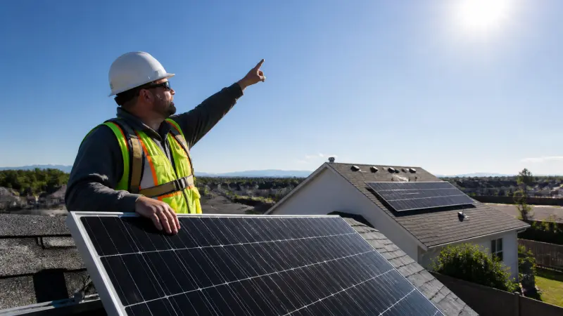 Panneaux solaires : l'orientation qui change tout