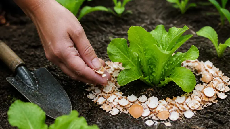 Coquilles d'œufs contre limaces : le geste qui sauve vos salades