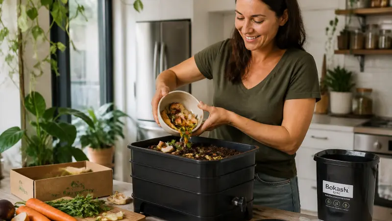 Composteur de cuisine : comment composter sans odeur en intérieur ?
